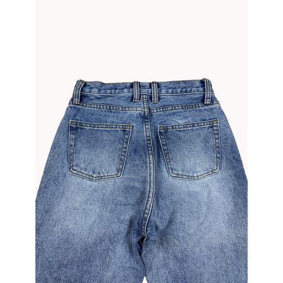 J. Galt Womens Straight-Leg Blue Denim Jeans Sz S - Picture 4 of 6